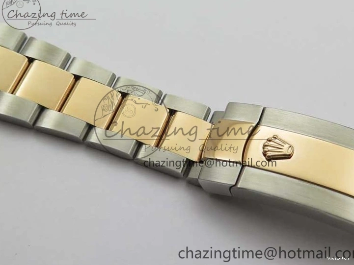 126281 Bracelet BP Gray DateJust Oyster 1:1 Best on Edition Maker RG SS 36 Roman Dial 0417